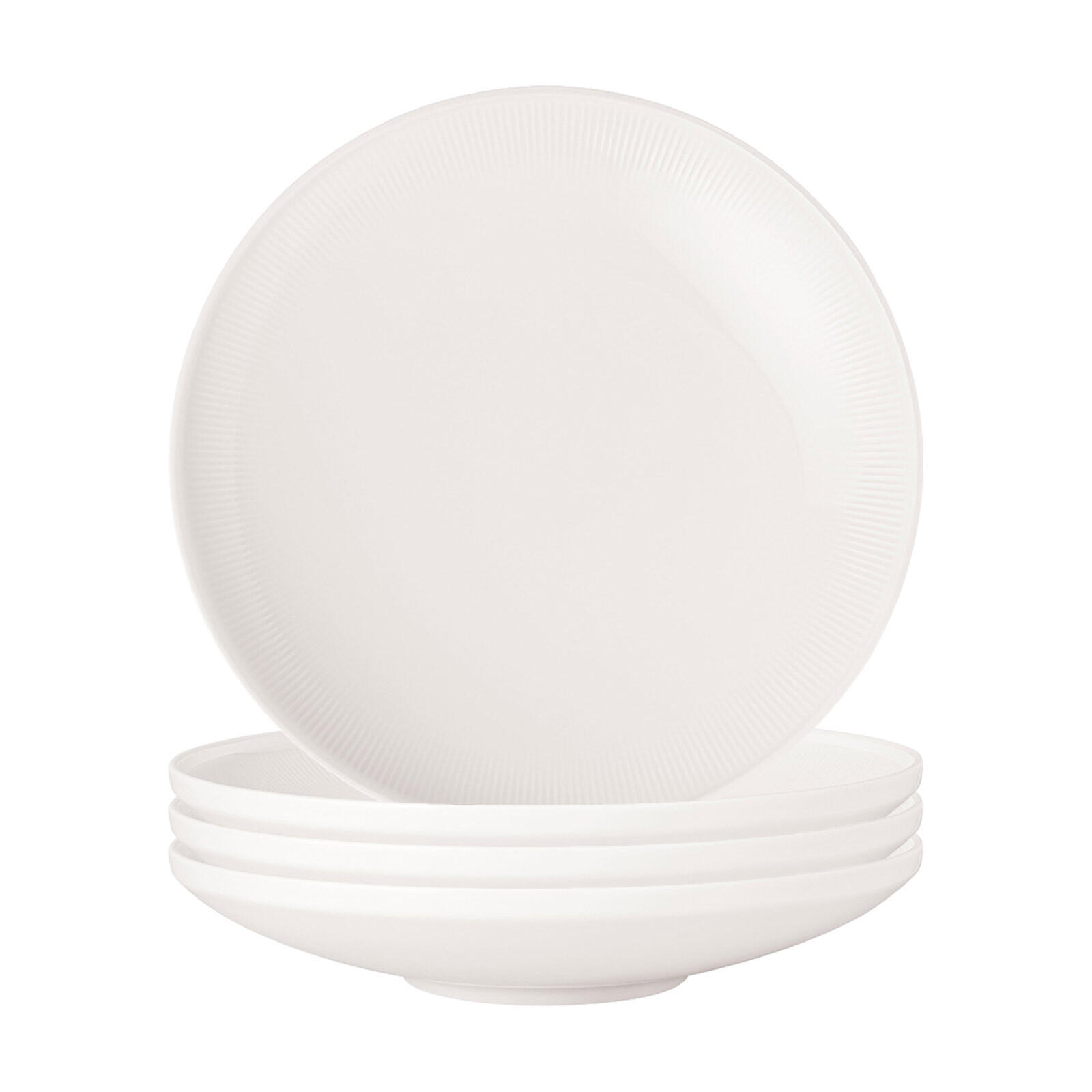 SCHALEN Afina weiß ø 29 cm 4er Set - Weiß, Keramik (29cm) - Villeroy & Boch