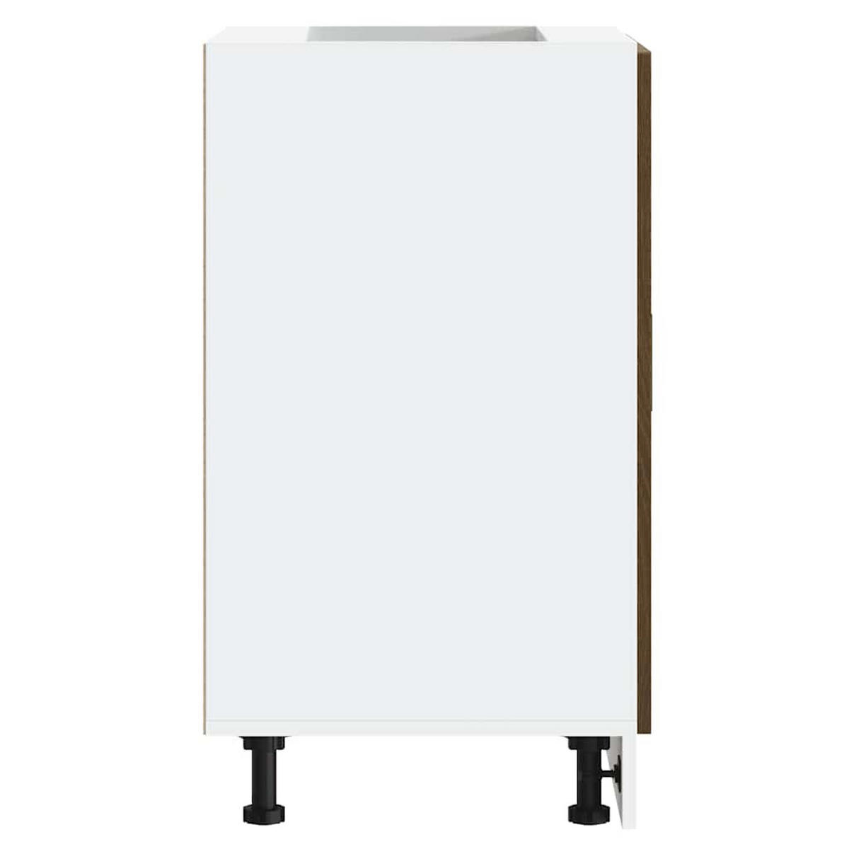 KÜCHENUNTERSCHRANK Theo Braun Eichen-Optik 60x46x81,5 cm - Eichefarben, Holz (60/81.5/46cm) - DELUKE