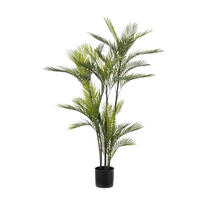 KÜNSTLICHE Palme - Plutos 140 cm - Grün, Kunststoff (140cm) - Emerald