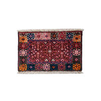 TEPPICH Gashgai Mehrfarbig 32/51 cm Schurwolle - Multicolor, Textil (51/32cm) - Looma