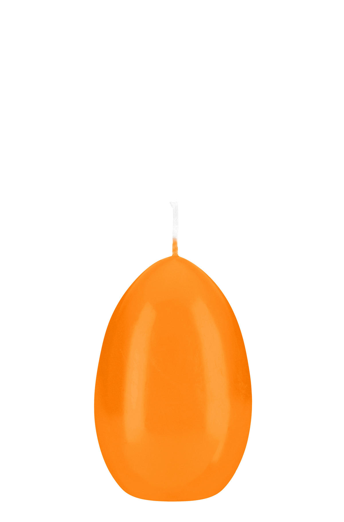 EIKERZEN Klarlack Mandarin Orange 90 x Ø 60 mm, 6 Stück - Orange, Paraffin (6/9/9cm) - Kopschitz Kerzen