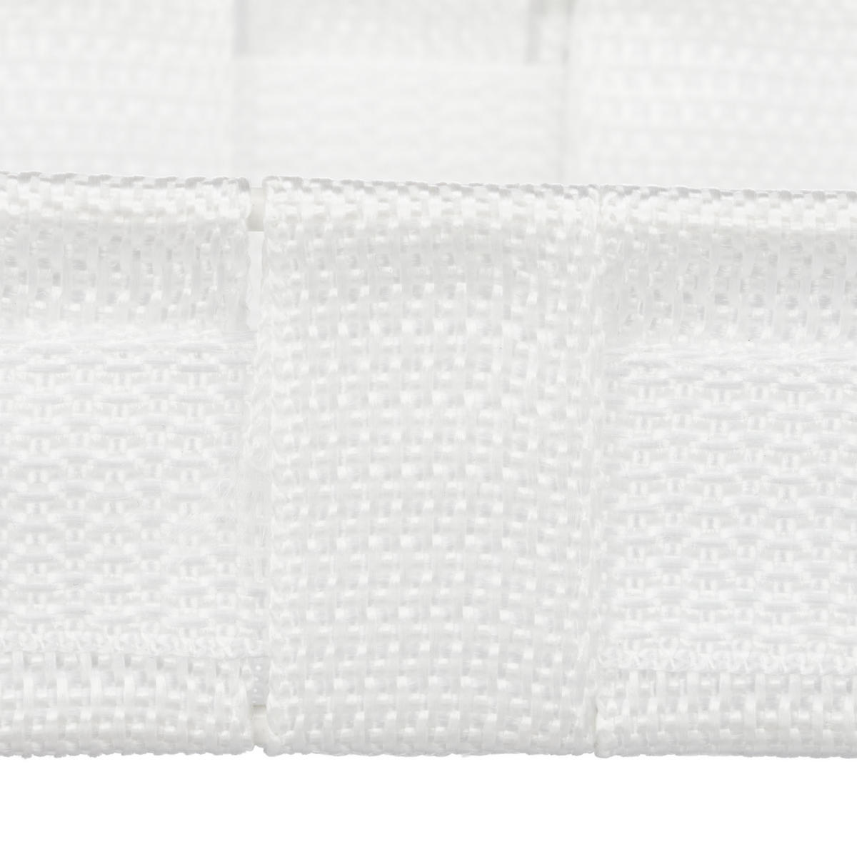 BESTECKKASTEN - Weiß, Kunststoff/Metall (26/4.5/36cm) - Relaxdays