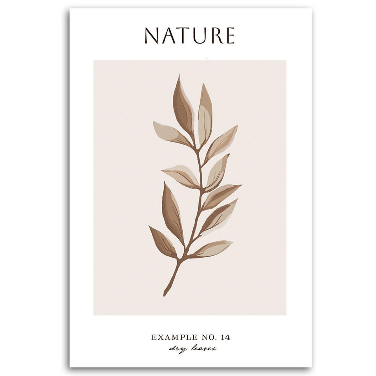 KUNSTDRUCK Beige 60/90 cm - Beige, Textil (60/90cm) - KUNSTLOFT