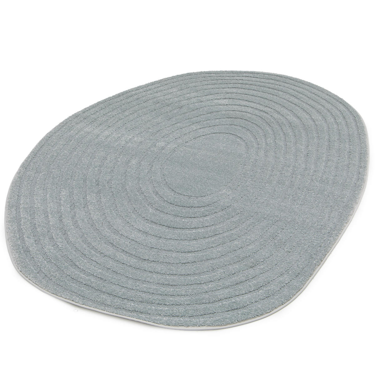 TEPPICH sehr weich mit Relief-Effekt blau - Blau, Textil (160/230cm) - AFK Living