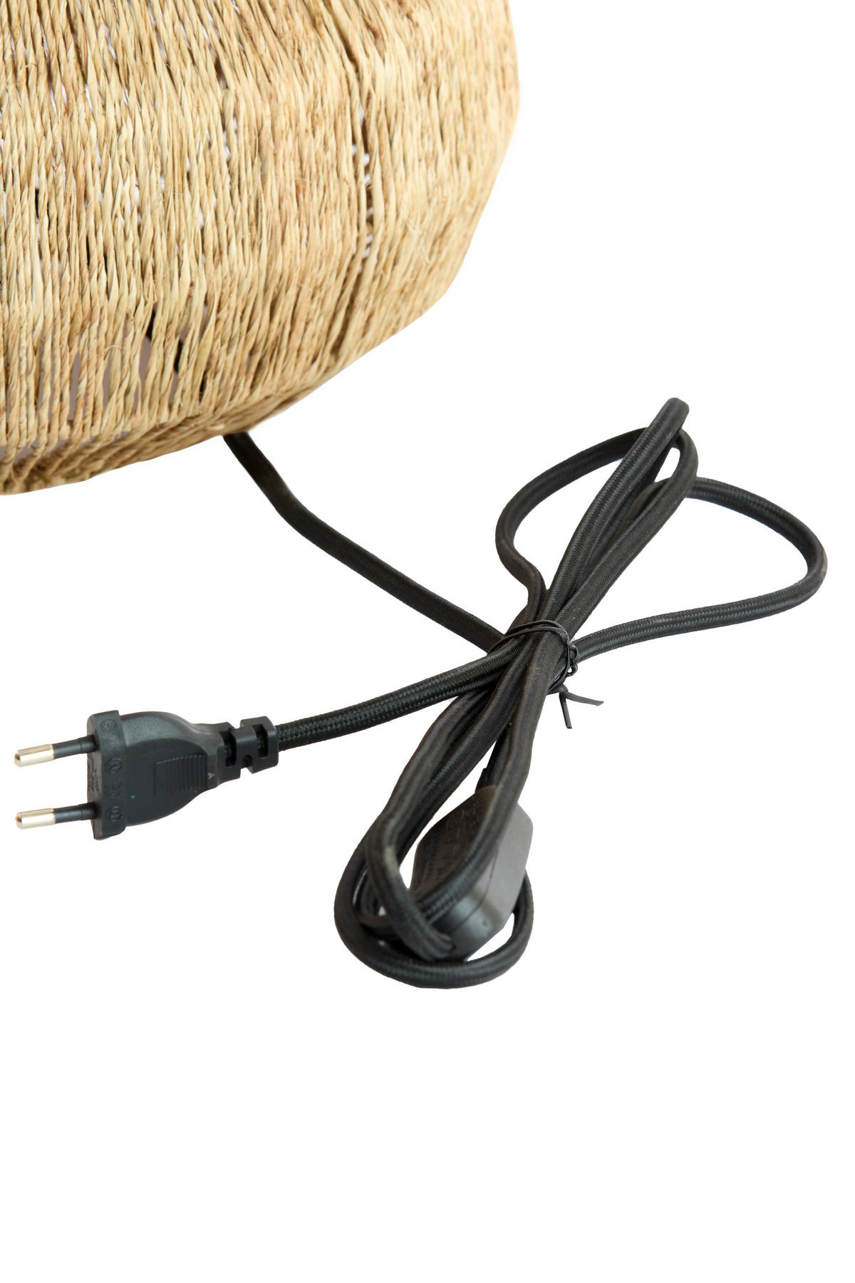 TISCHLAMPE Arova Braun 30/30/40 cm - Braun, Textil (30/30/40cm) - Light & Living