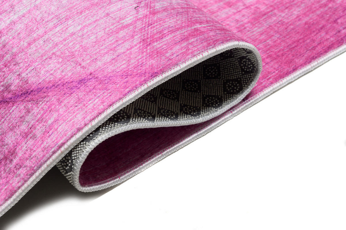 TEPPICH TOSCANA Rosa 160/230 cm - Rosa, Textil (160/230cm) - Tapiso