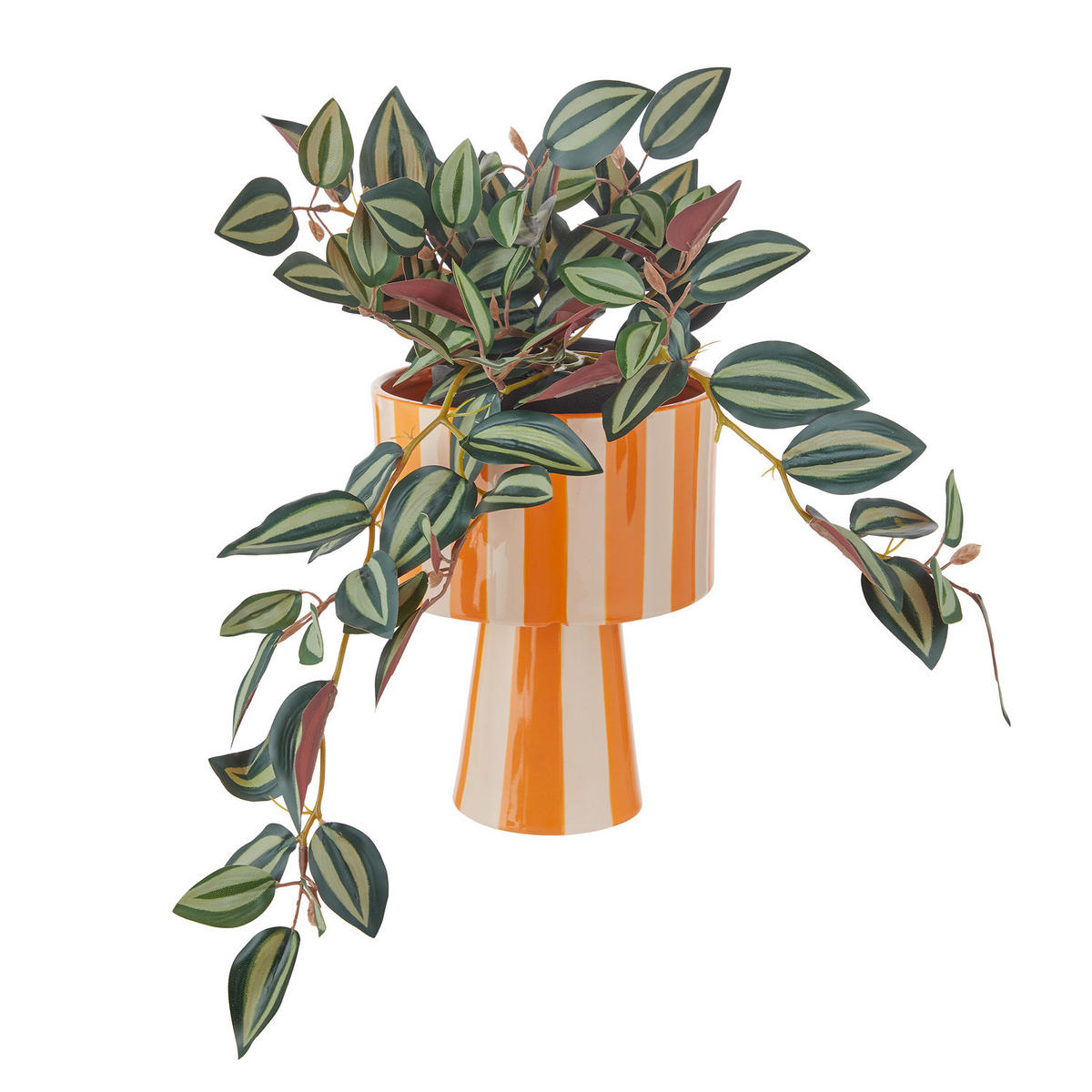 BLUMENTOPF Lines - Orange, Keramik (20cm) - Butlers