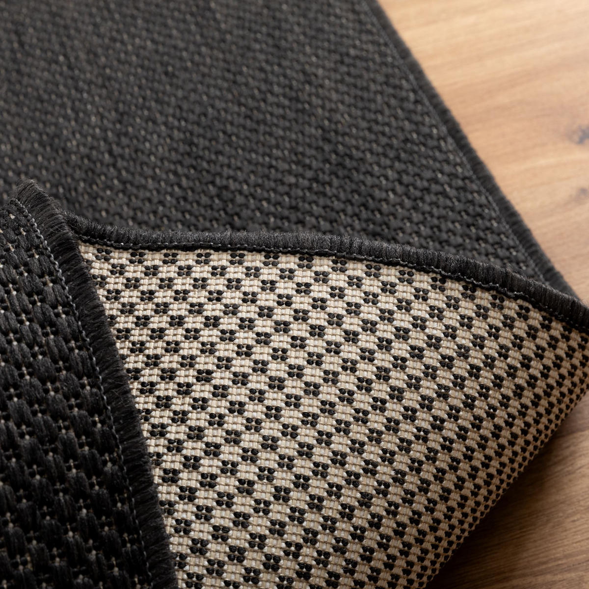 OUTDOORTEPPICH 80/150 cm Melbu - Anthrazit, Textil (80/150cm) - Steffensmeier