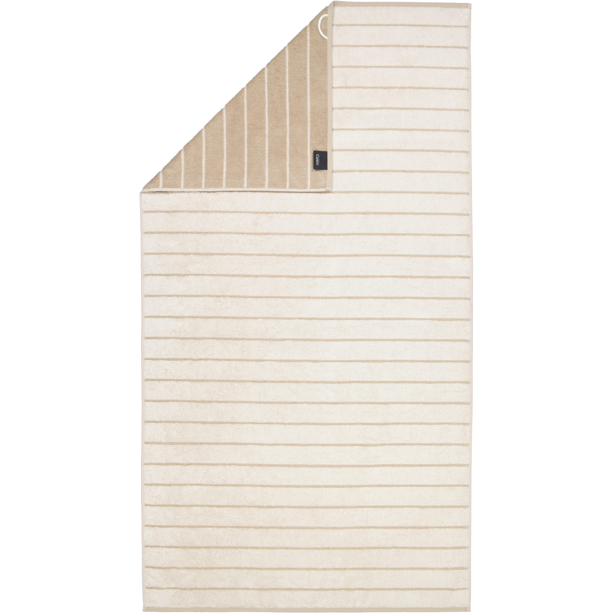 DUSCHTUCH BALANCE DOUBLEFACE 6232 NATUR - 33 - Naturfarben, Textil (80/150cm) - Cawoe