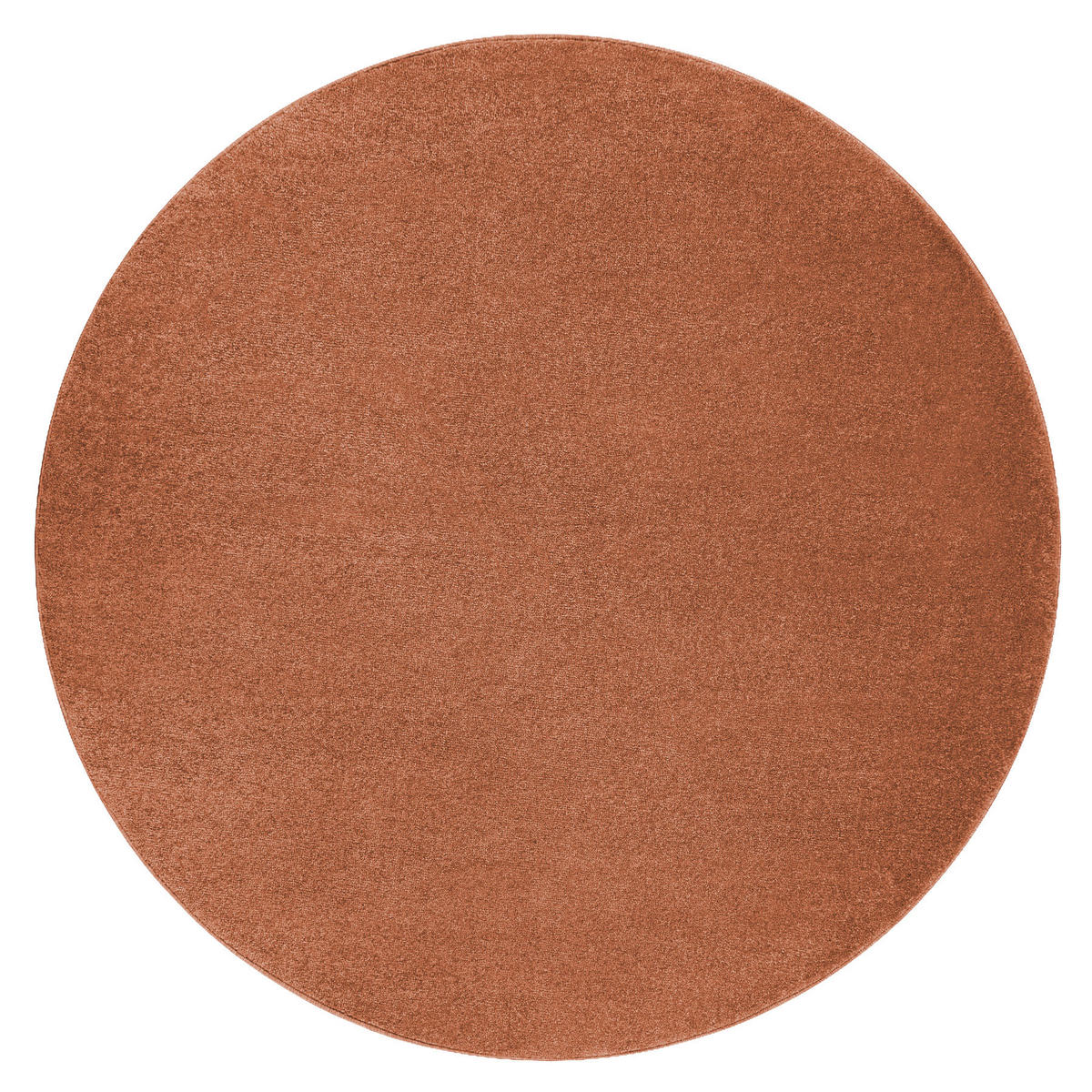 TEPPICH Softy 200 cm - Terracotta, Textil (200/200cm) - rugsX