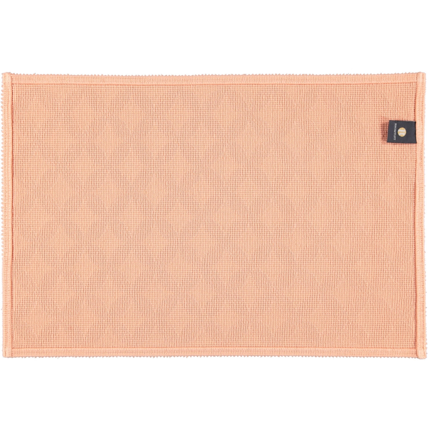 BADEMATTEN SEASIDE PEACH - 405 - Orange, Textil (60/90cm) - Rhomtuft