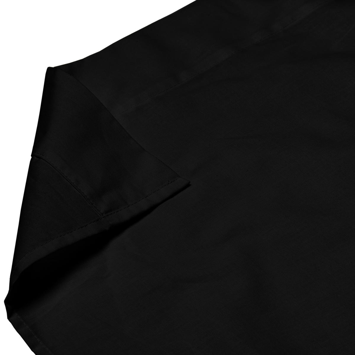 OBERBETTLAKEN basic 180x270 cm schwarz - Schwarz, Textil (180/270cm) - Happy Friday