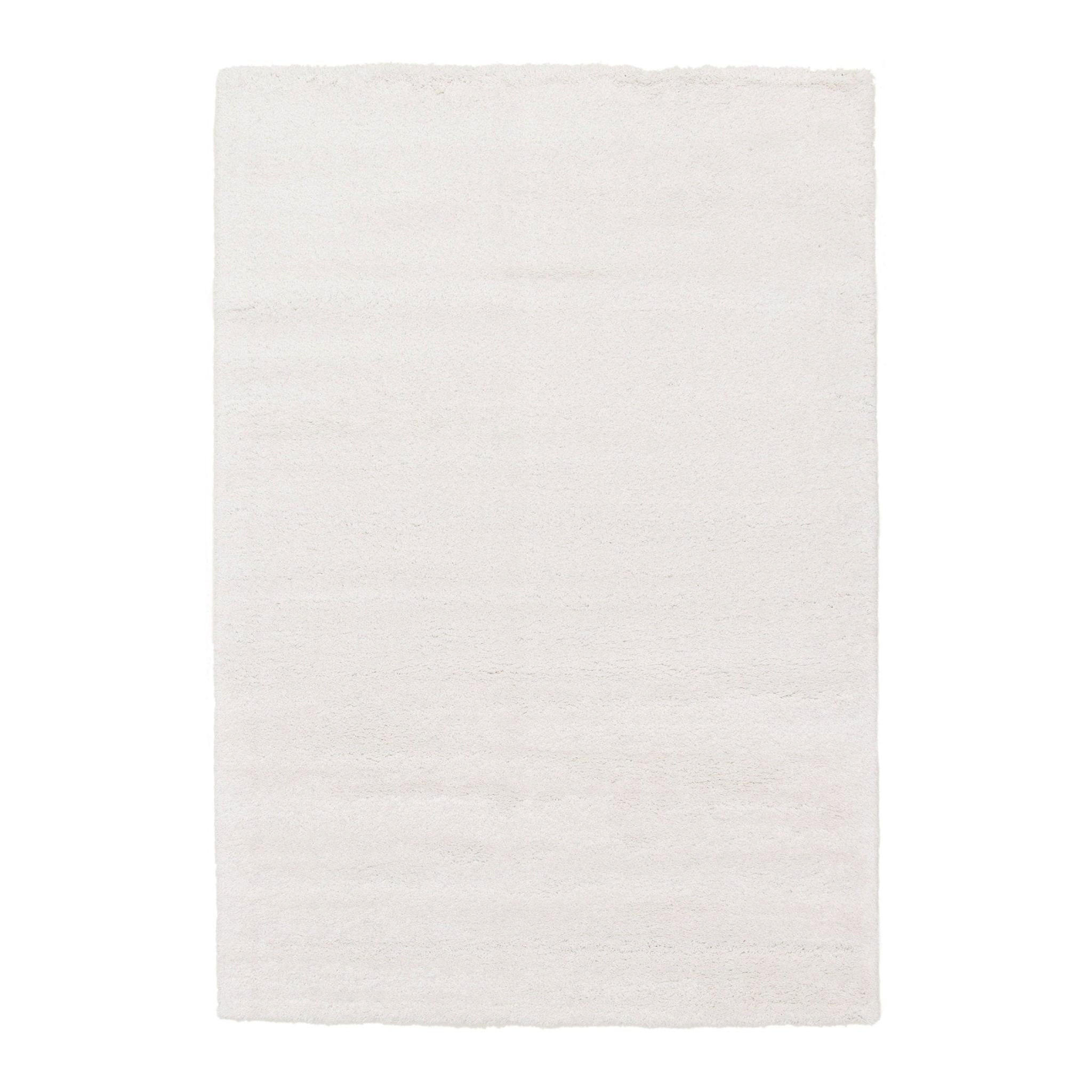 TEPPICH im ethnischen Stil weich und voluminös weiß - Weiß, Textil (80/150cm) - AFK Living