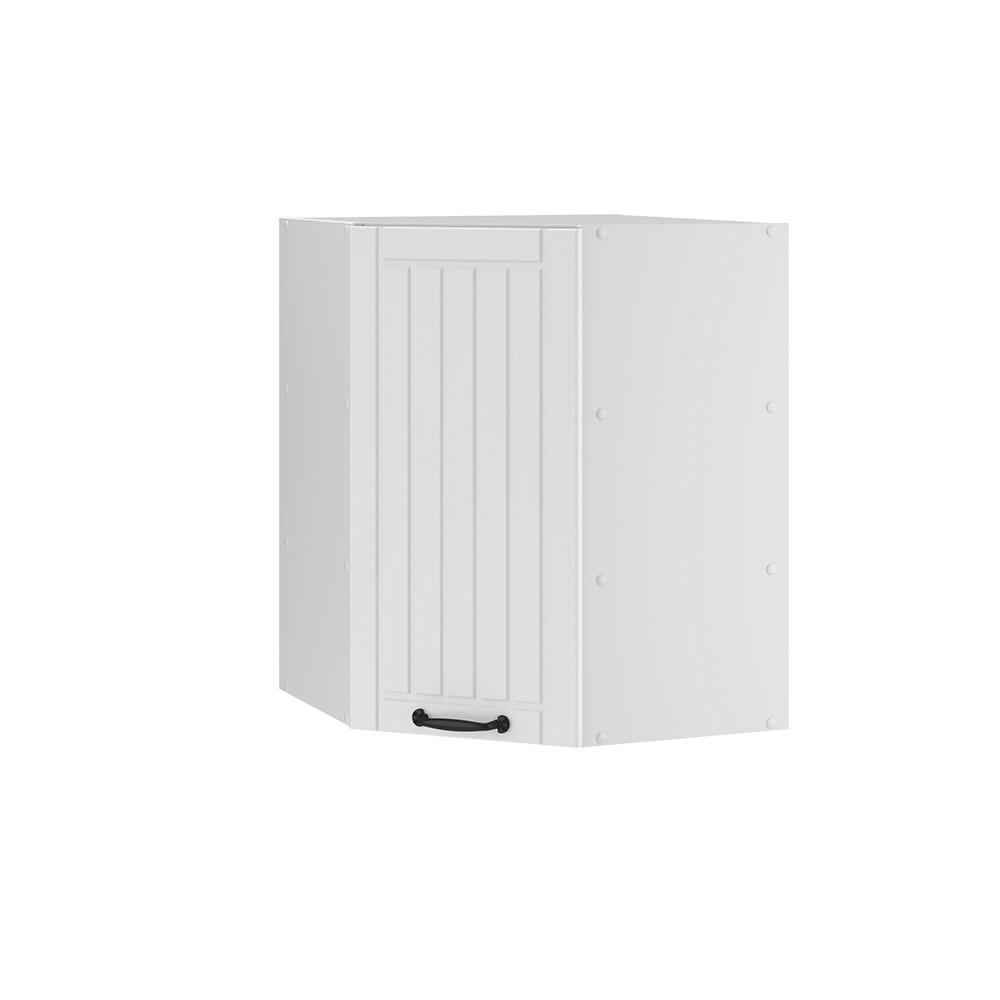 ECKHÄNGESCHRANK Fame-Line Weiß Landhaus 57 cm - Weiß, Holzwerkstoff (57/72/34.1cm) - Vicco
