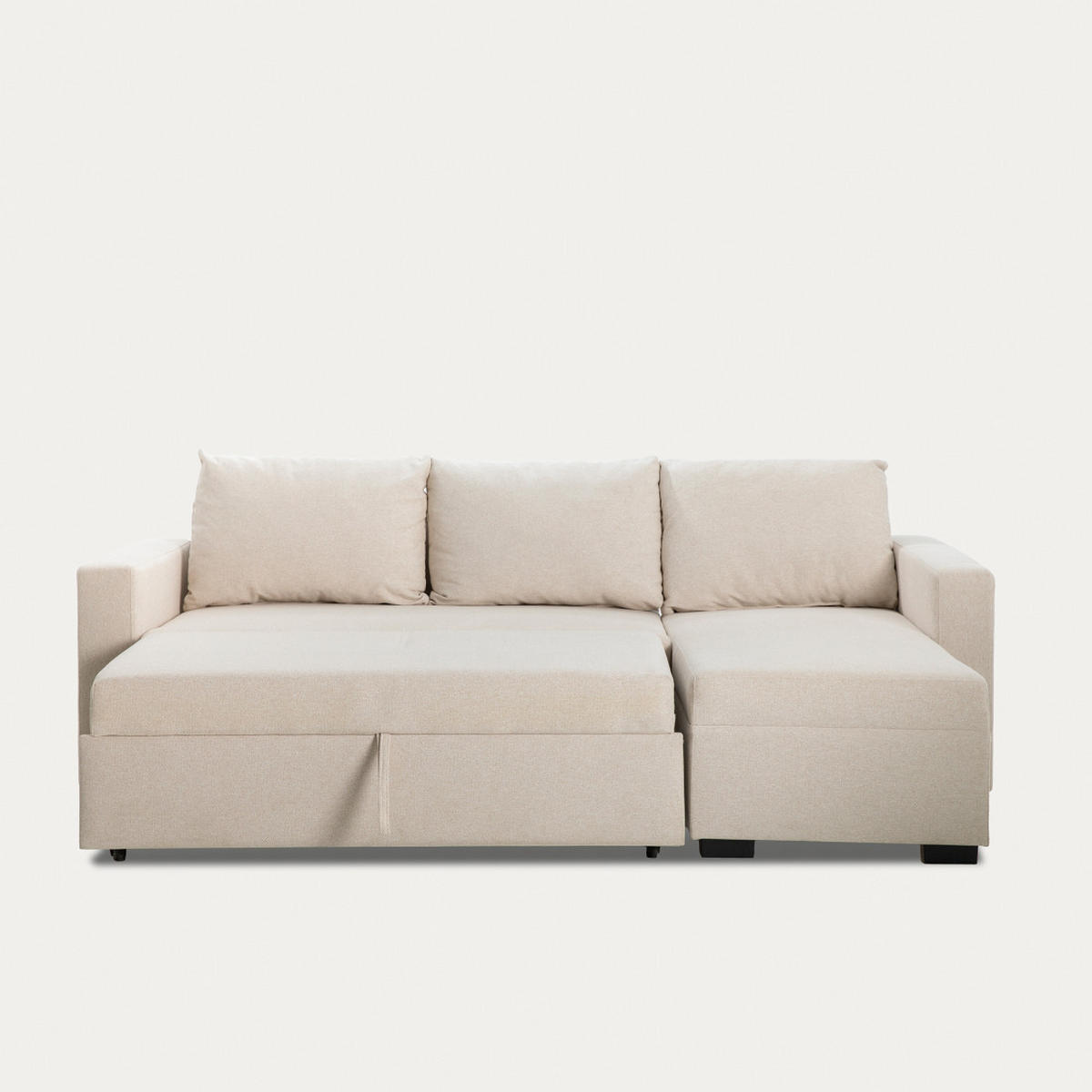 SCHLAFSOFA Onel Beige 233 cm x 83 cm - Beige, Textil (233/83/140cm) - Kenay Home