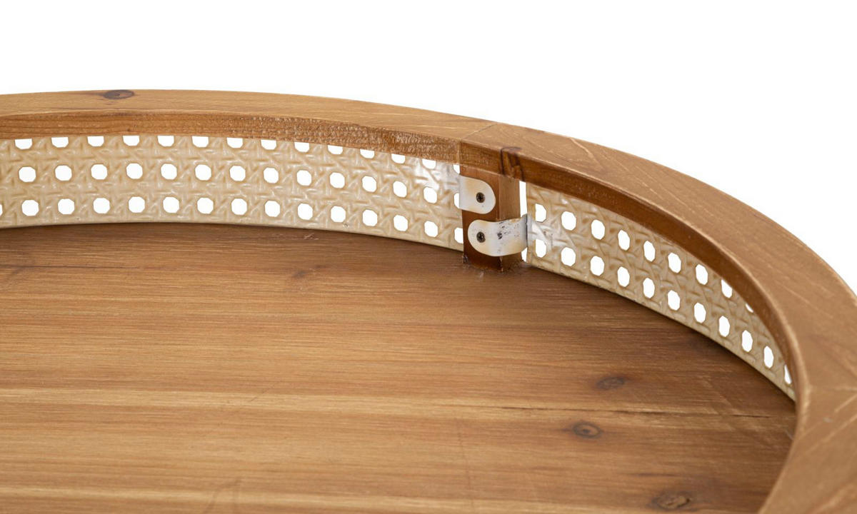 BEISTELLTISCH Fuji, mehrfarbig, Eisen und MDF, 60 x 60 x 60,5 cm - Multicolor, Holzwerkstoff/Metall (60/60/60.5cm) - Mauro Ferretti