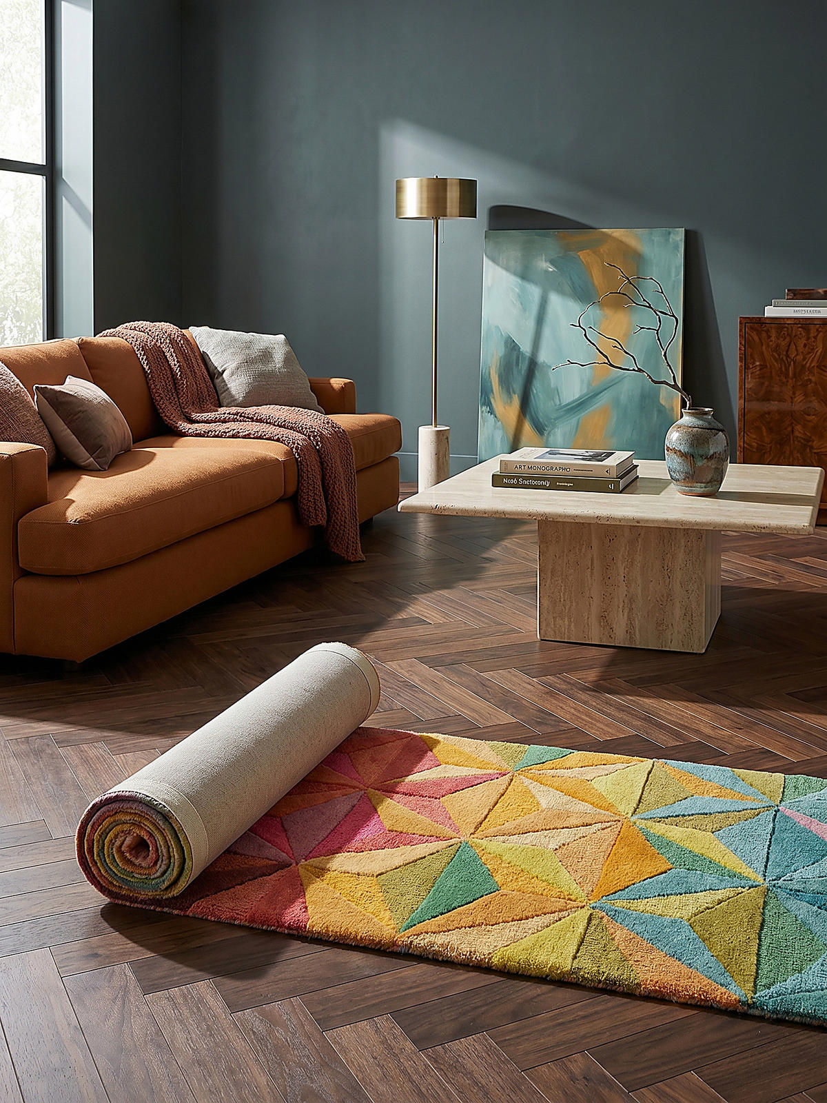 TEPPICHLÄUFER DERWENT 60/230 cm - Multicolor, Textil (230/60cm) - KADIMA DESIGN