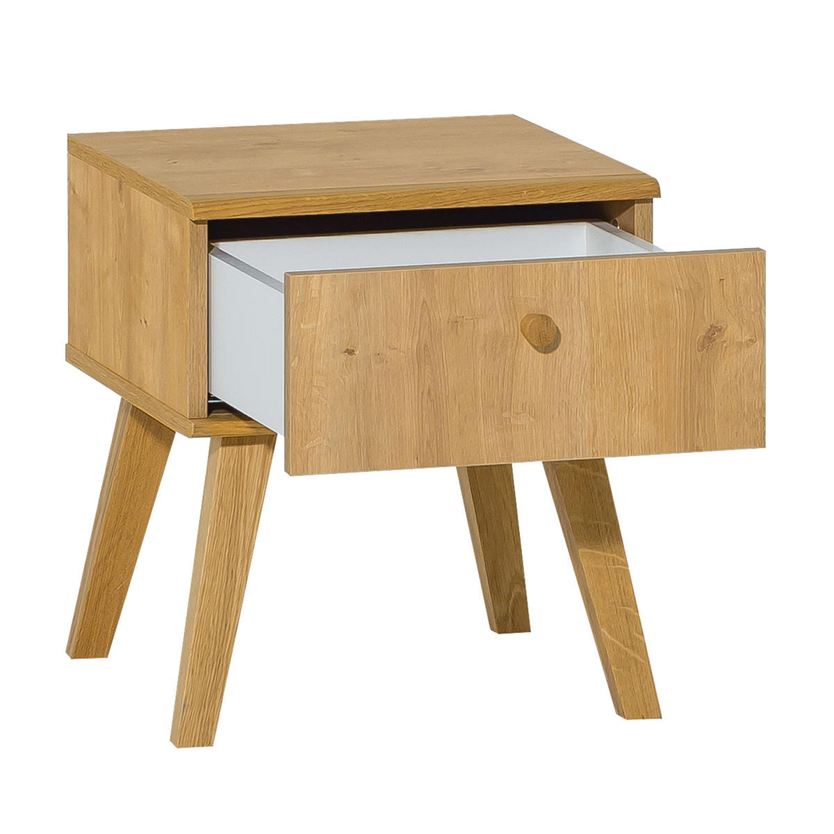 NOČNÍ STOLEK Dřevo - hnědá, kompozitní dřevo (40/45/40cm) - Petits-meubles