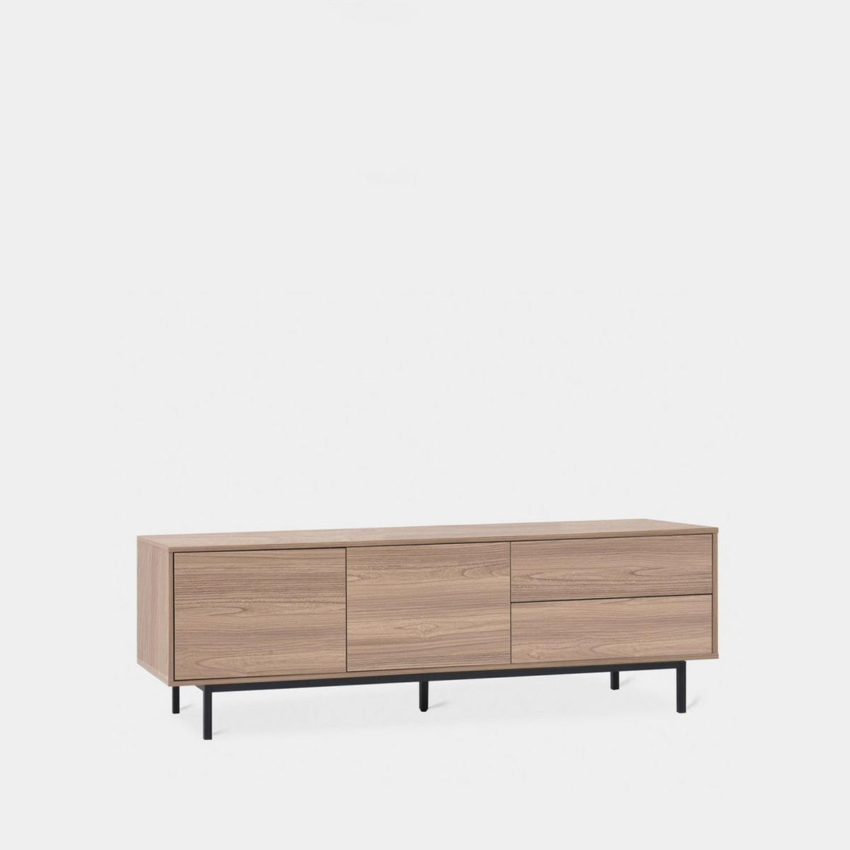 TV-ELEMENT Elton Natürlich 160 cm x 50 cm - Naturfarben, Holzwerkstoff (160/50/40cm) - Klast Home