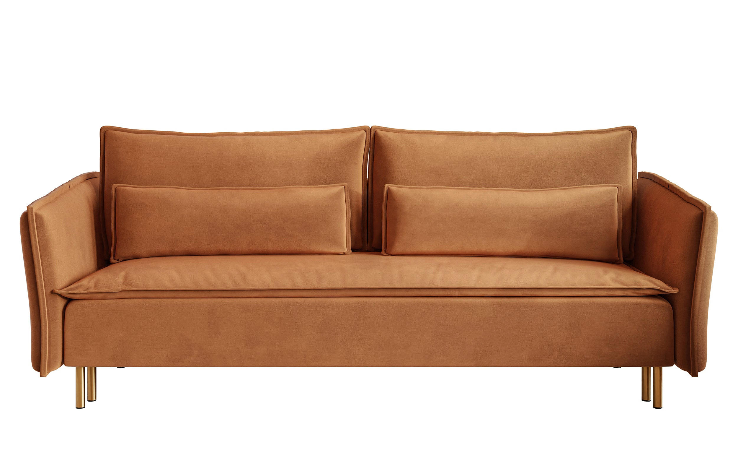Selsey Schlafsofa Kupfer 230x88x90 cm