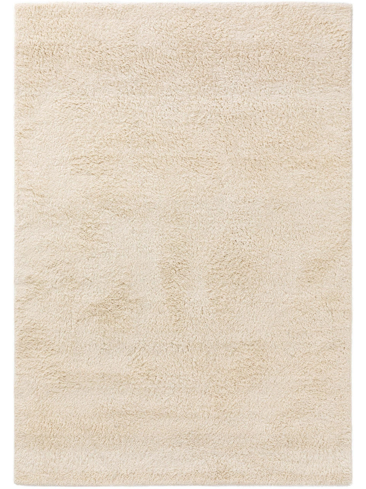 WOLLTEPPICH Berber Cream 80x150 cm - Creme, Textil (80/150cm) - benuta Pure