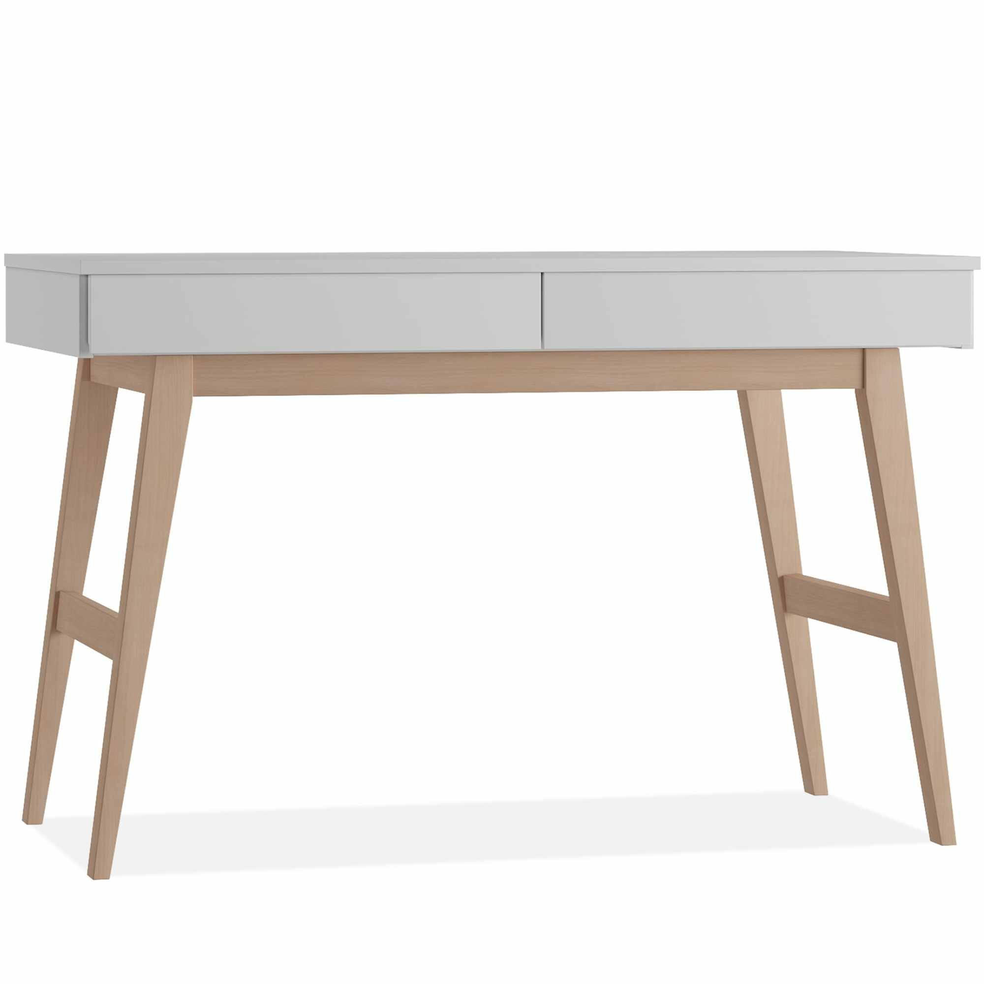 Konsimo® Kinderschreibtisch Weiß 120x79x60 cm