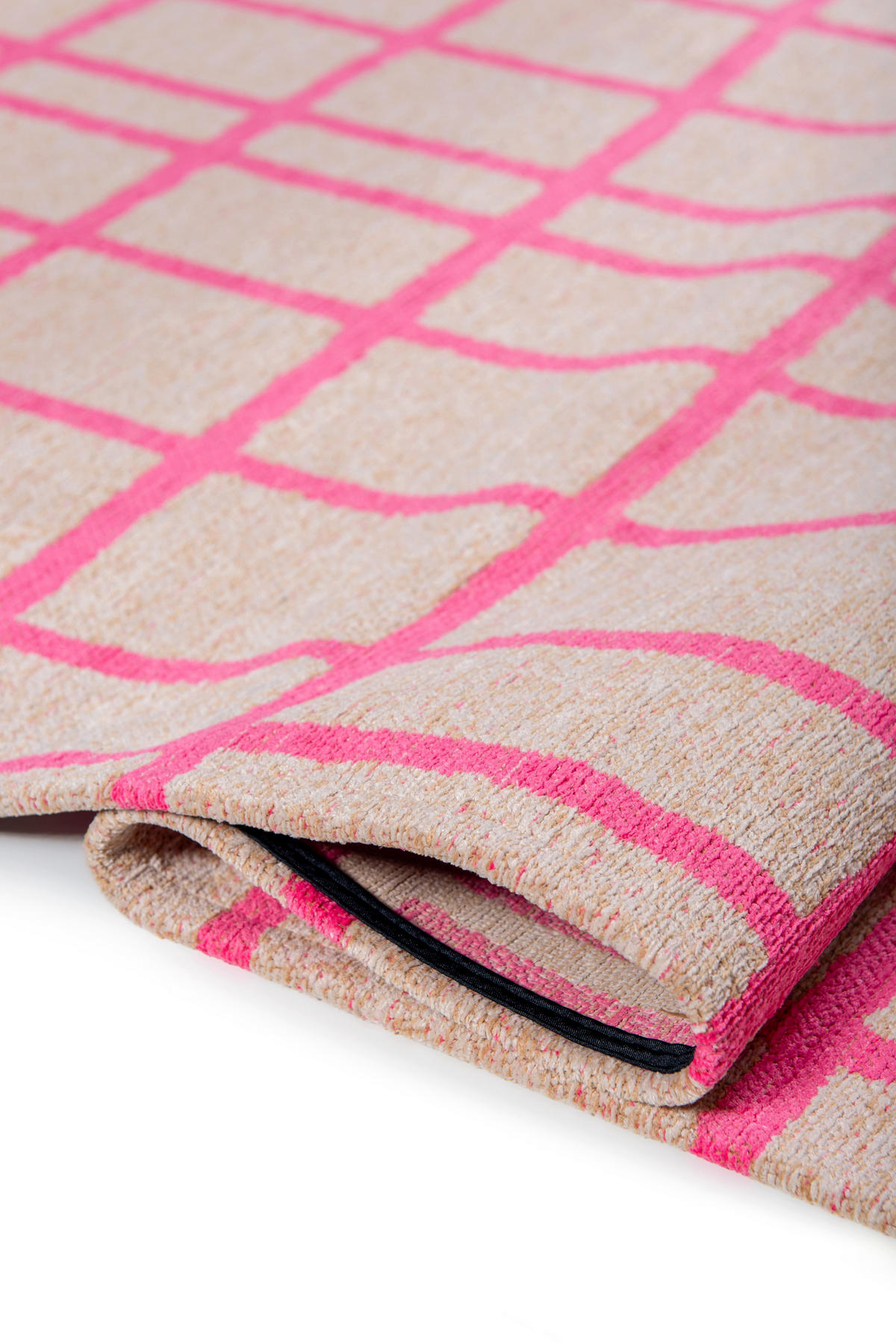TEPPICH modern Flachgewebe VERO Rosa 240 x 340 cm - Pink, Textil (240/340cm) - Novatrend