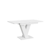 ESSTISCH Masiv - Weiß, Holzwerkstoff (80/120/75cm) - Meblini