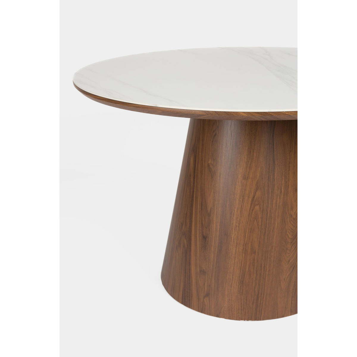 ESSTISCH - Dunkles Holz - Nussbaumfarben, Holz (115/115/77cm) - Drawer