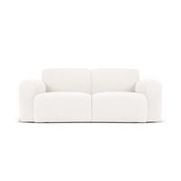SOFA Molino aus Boucle weiß 2 Sitzplätze - Weiß, Textil (95/72/170cm) - Micadoni
