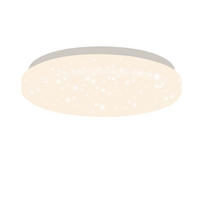 LED-DECKENLEUCHTE Milchstraße 21 cm - Weiß, Kunststoff (21/21/6cm) - ZMH