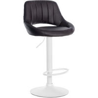 BARHOCKER Milet 85x47x48 cm braun - Braun, Leder (47/85/48cm) - furnicato