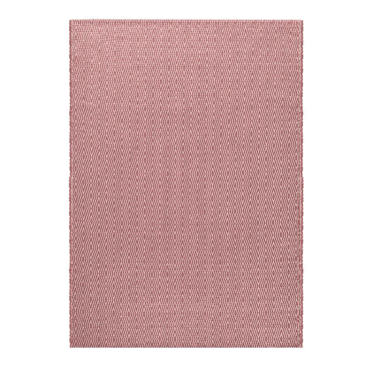 TEPPICH aus recycelten Fasern handgewebt rosa - Pink, Naturmaterialien (160/230cm) - AFK Living