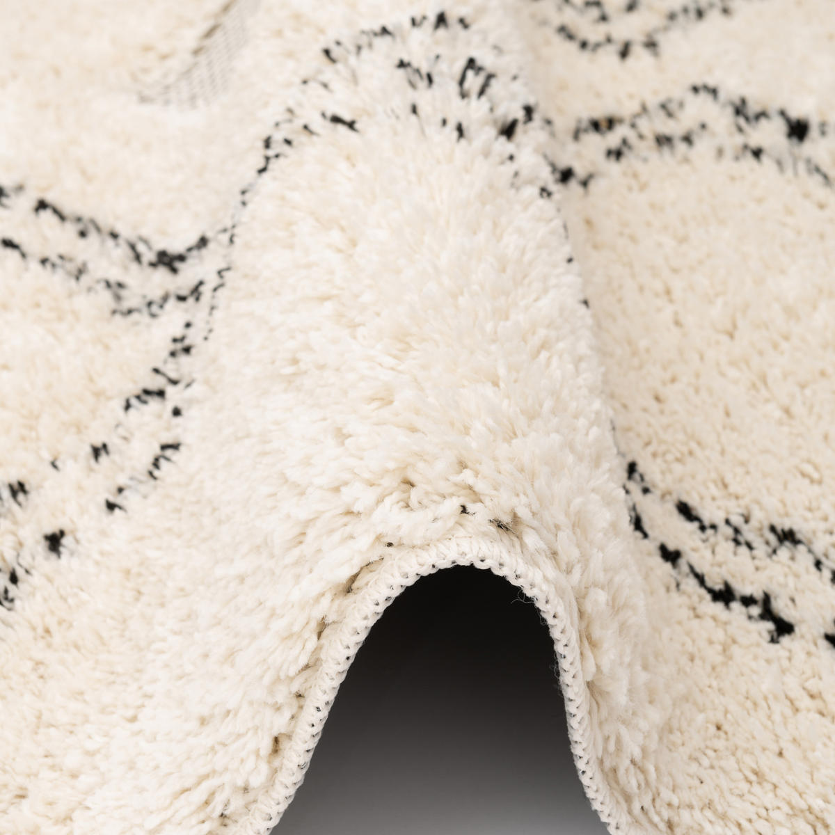 IN & OUTDOOR TEPPICH SHAGGY SYLT RAUTEN - Creme, Textil (120/170cm) - Pergamon