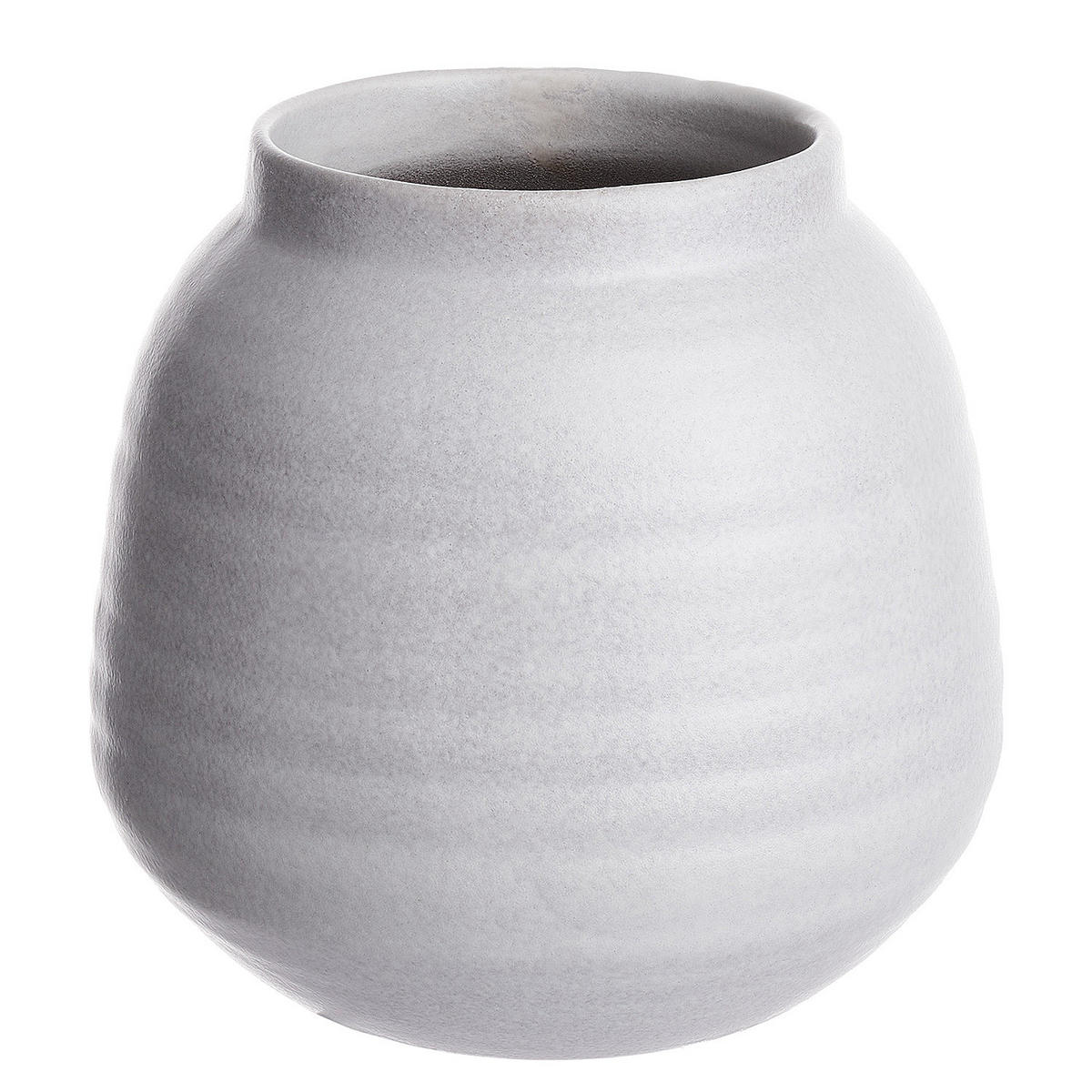 VASE Finja - Weiß, Keramik (18cm) - Butlers