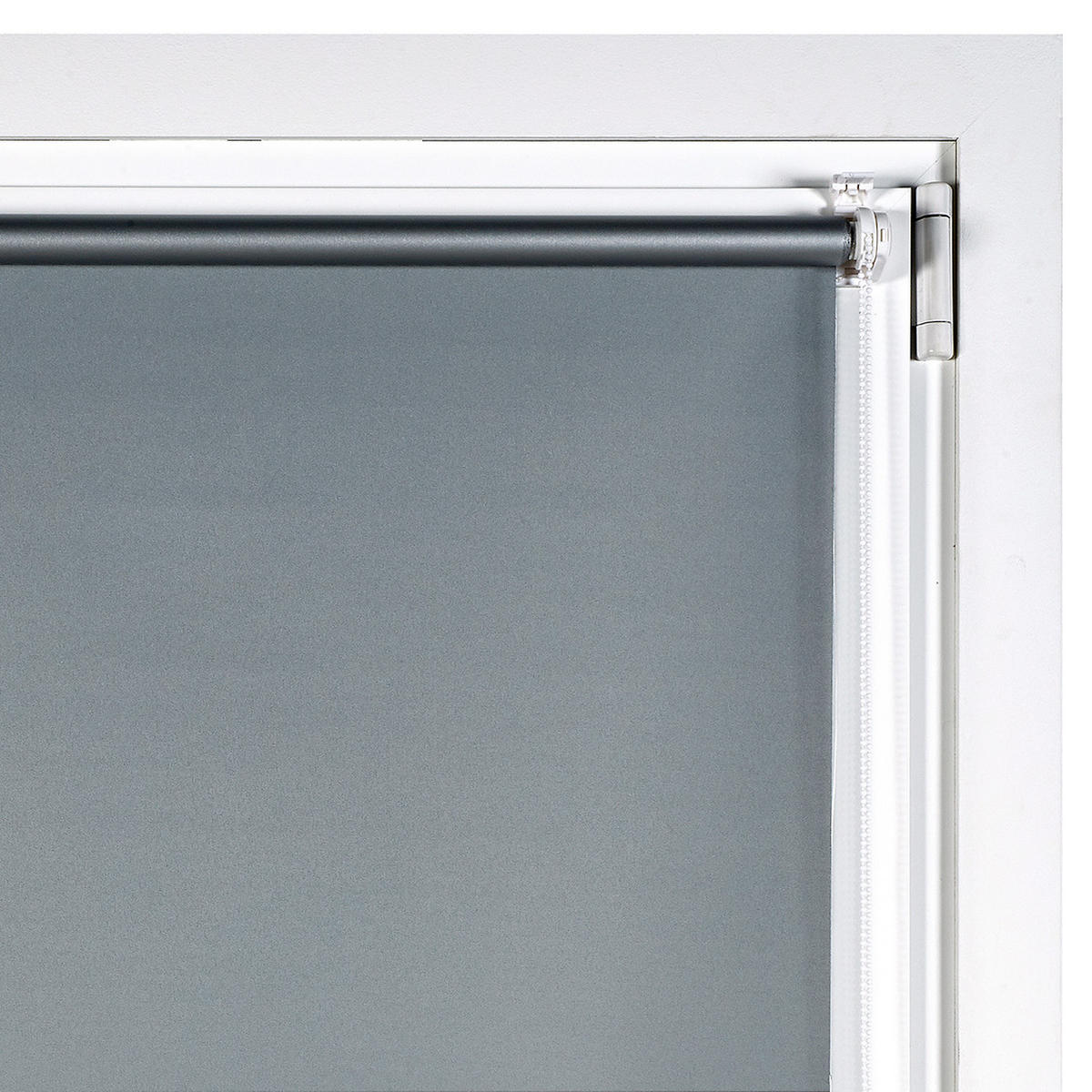 VERDUNKELUNGSROLLO, Silber, 120 cm x 180 cm - Silberfarben, Kunststoff (120/180cm) - STORESDECO
