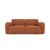 SOFA Molino aus Boucle braun 2 Sitzplätze - Braun, Textil (95/72/170cm) - Micadoni