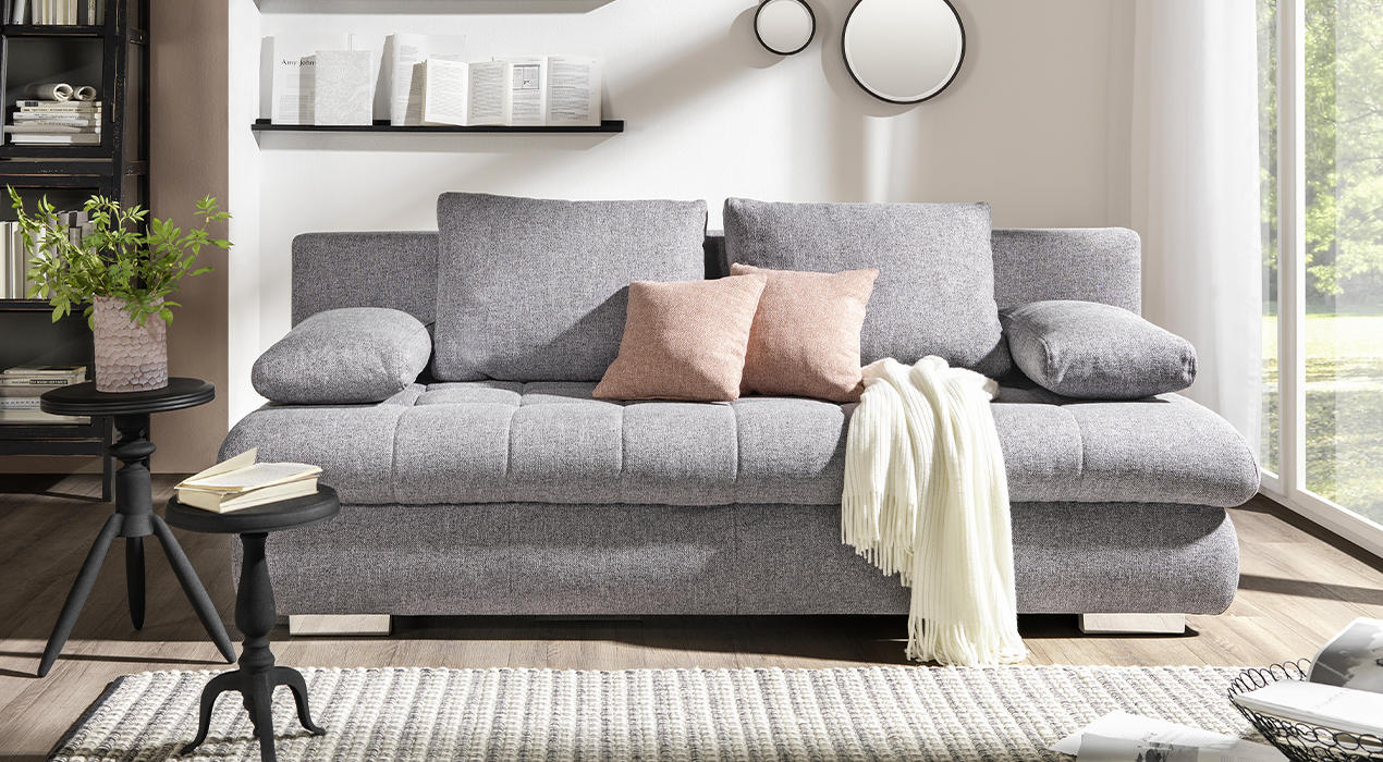 Schlafsofa grau von Ti´me