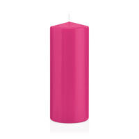 STUMPENKERZEN Pink Ø 78 x 200 mm, 8 Stück - Pink, Paraffin (8/20cm) - Wiedemann Kerzen