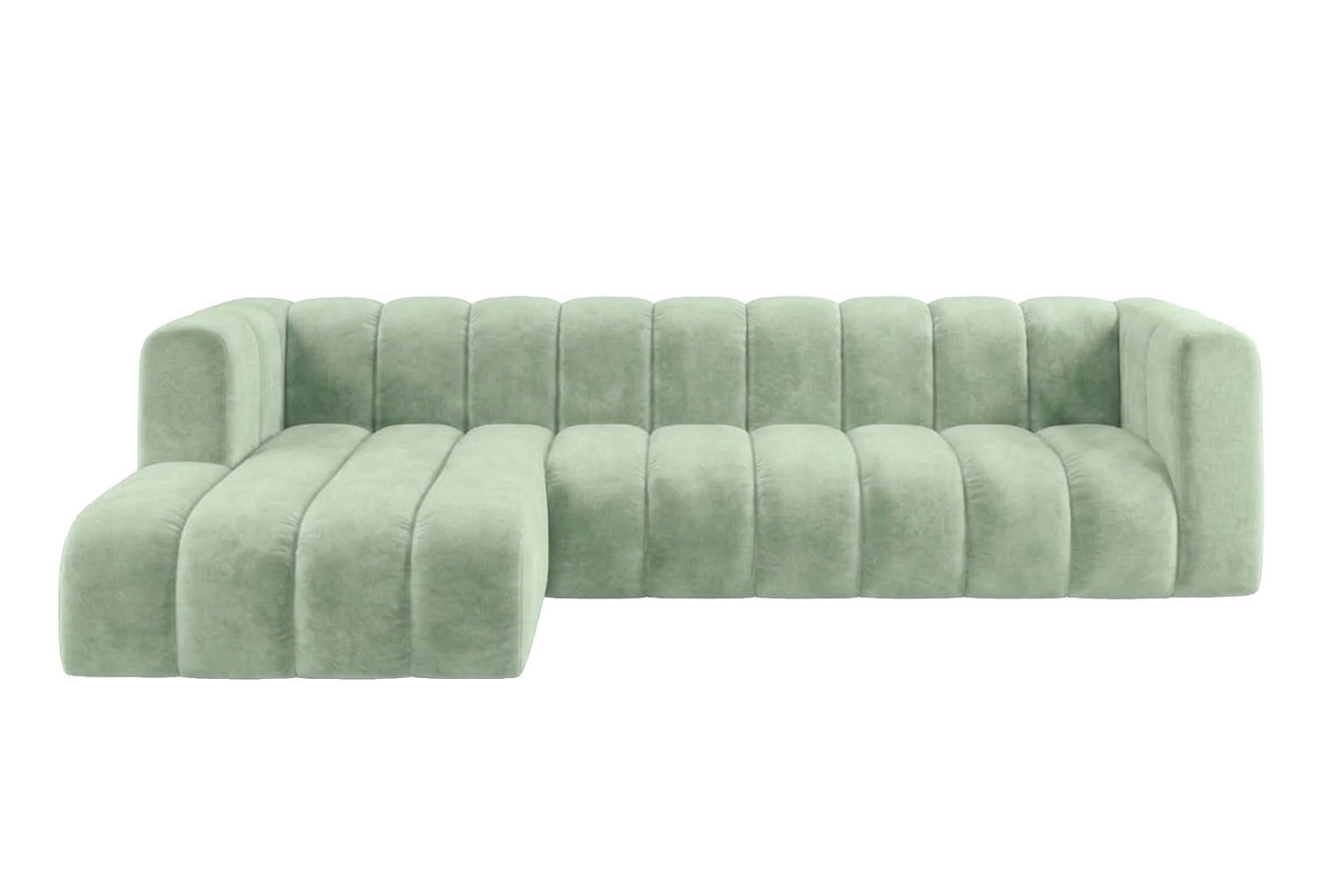 Kaiser Möbel Ecksofa Mintgrün 318x179 cm