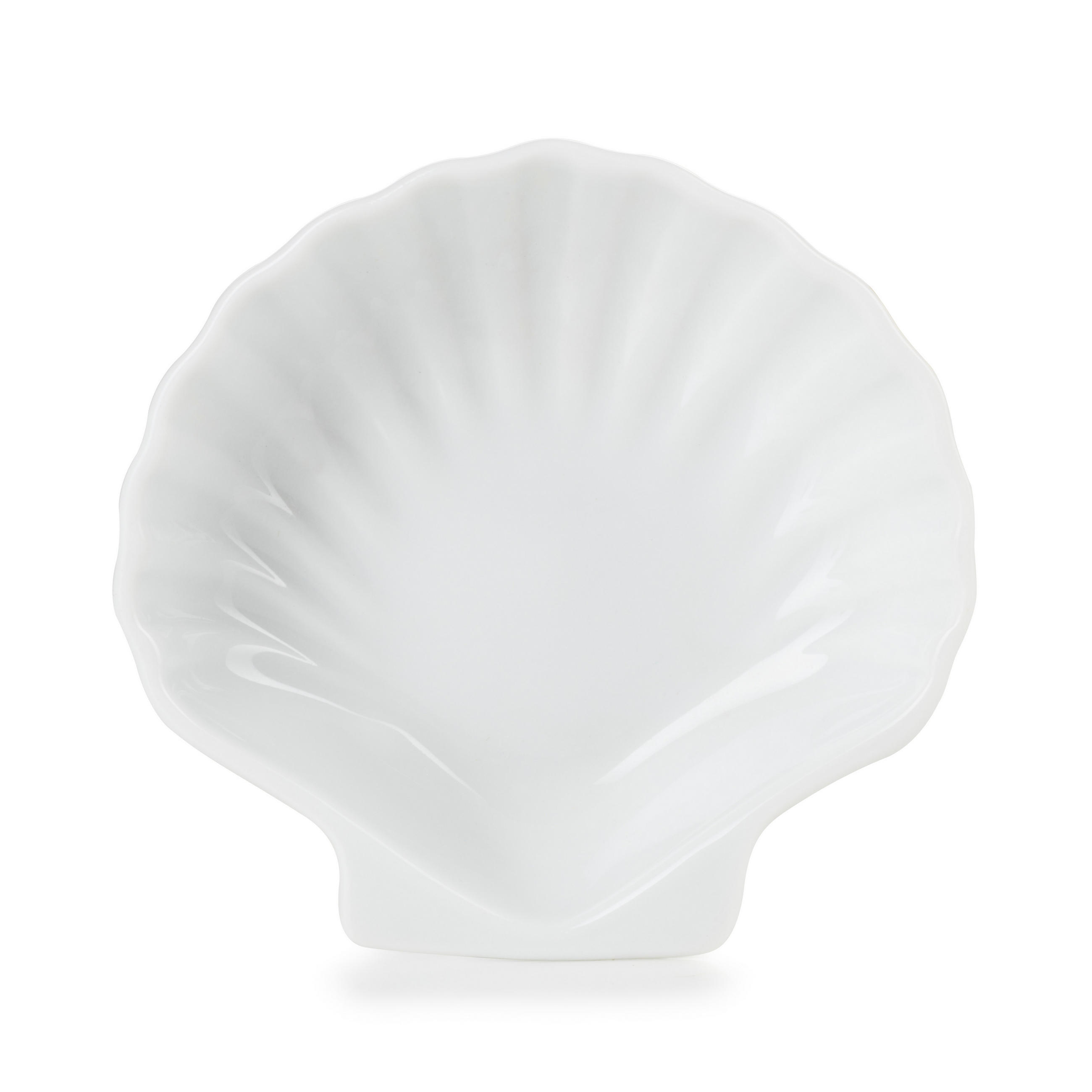 MUSCHELSCHALE Weiss 10 cl - Weiß, Keramik (13/4/13cm) - Revol Porcelaine France