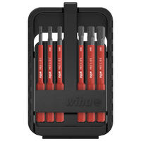 BIT Set slimBIT electric, in slimBit-Box, Sechskant, 7-teilig - Multicolor, Kunststoff (190/110/15cm) - Wiha