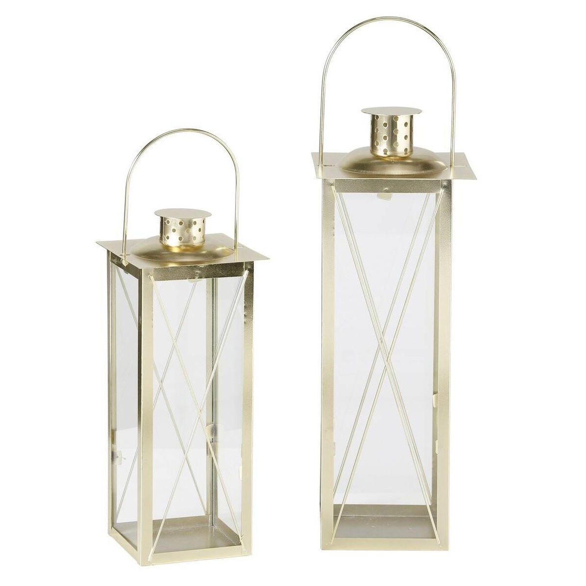 LATERNEN aus Metall Farol - Goldfarben, Metall (15/40/15cm) - Boltze Home