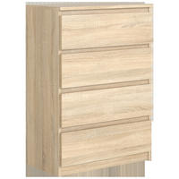 KOMMODE Sonoma 70/102/39 - Sonoma Eiche, Holzwerkstoff (70/102/39cm) - RAUMHIRSCH FURNITURE