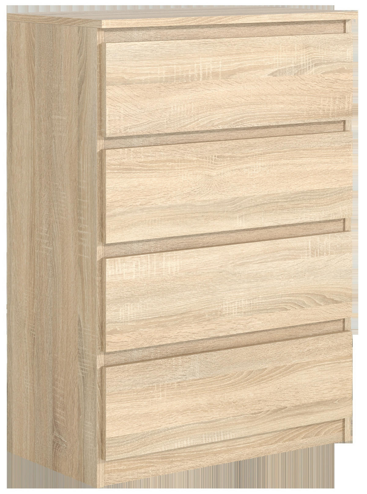 KOMMODE Sonoma 70/102/39 - Sonoma Eiche, Holzwerkstoff (70/102/39cm) - RAUMHIRSCH FURNITURE