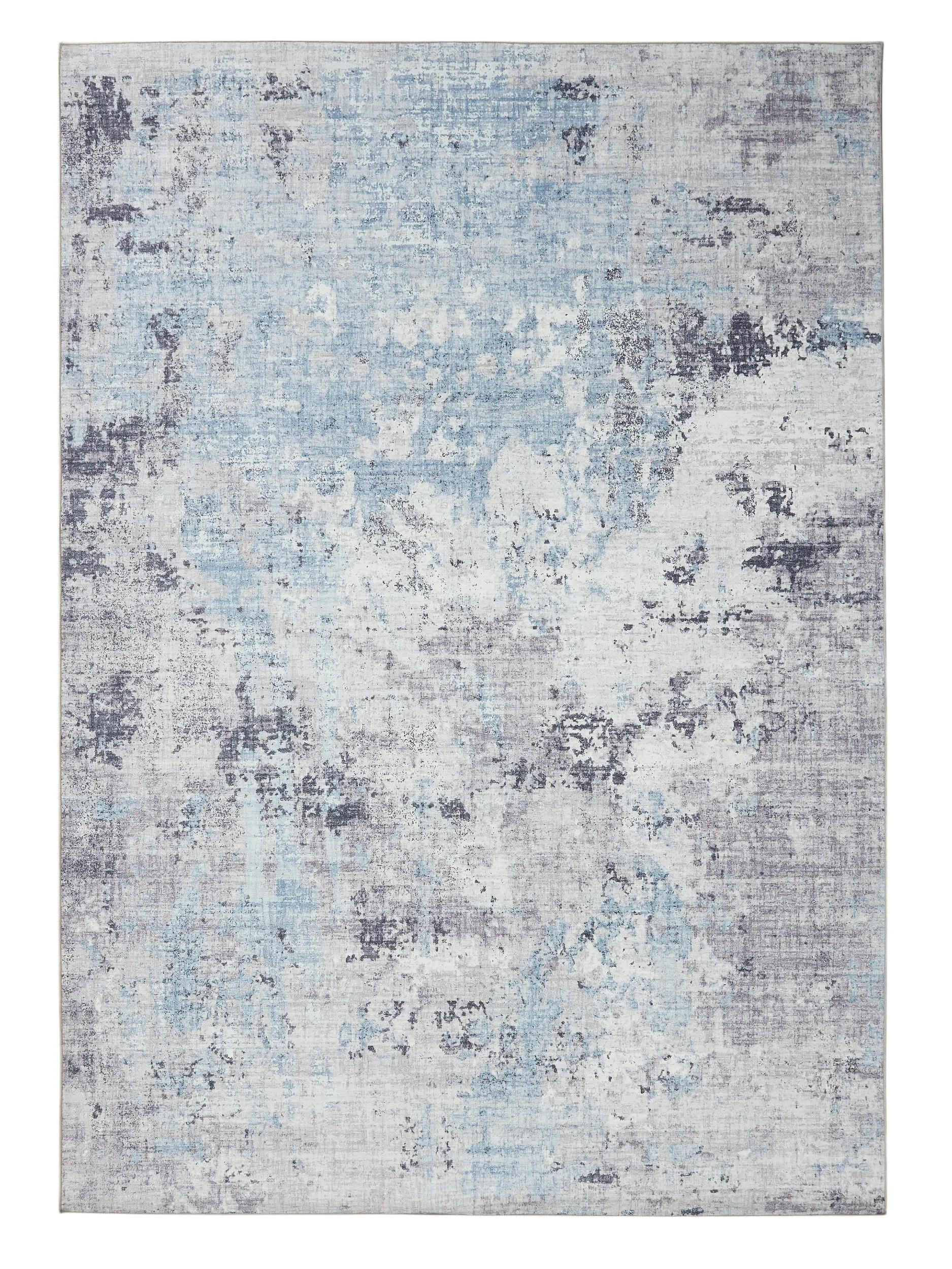 TEPPICH Laury Grau 200x300 cm - Grau, Textil (200/300cm) - benuta Pop