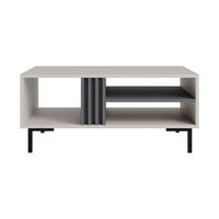 COUCHTISCH – 90 x 70 x 40 cm – ALLMO System – Kaschmir - Kaschmir, Holzwerkstoff (70/90/40cm) - hi-markt