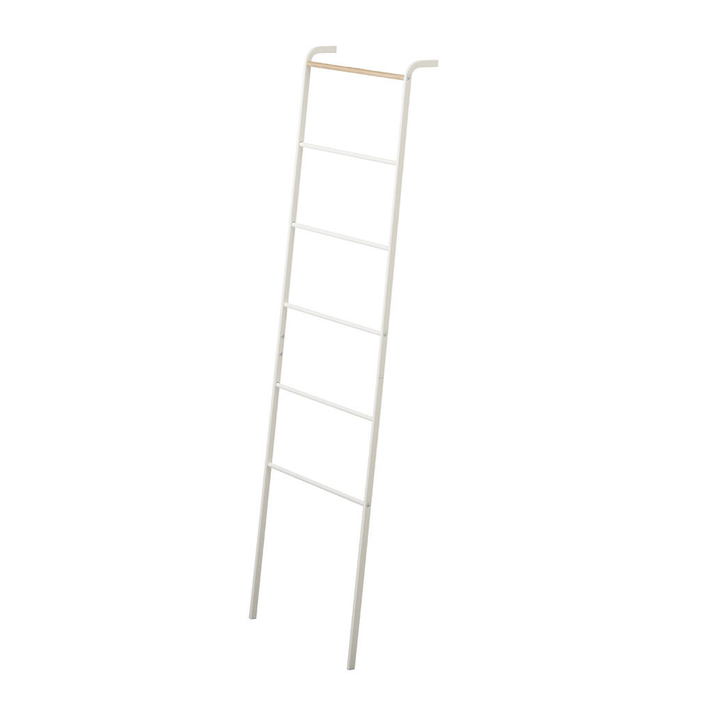 WANDHALTER YAMAZAKI Tower 2812 in Weiß – Stilvoller Garderobenständer für jeden Raum - Weiß, Metall (45/160/24cm) - Yamazaki