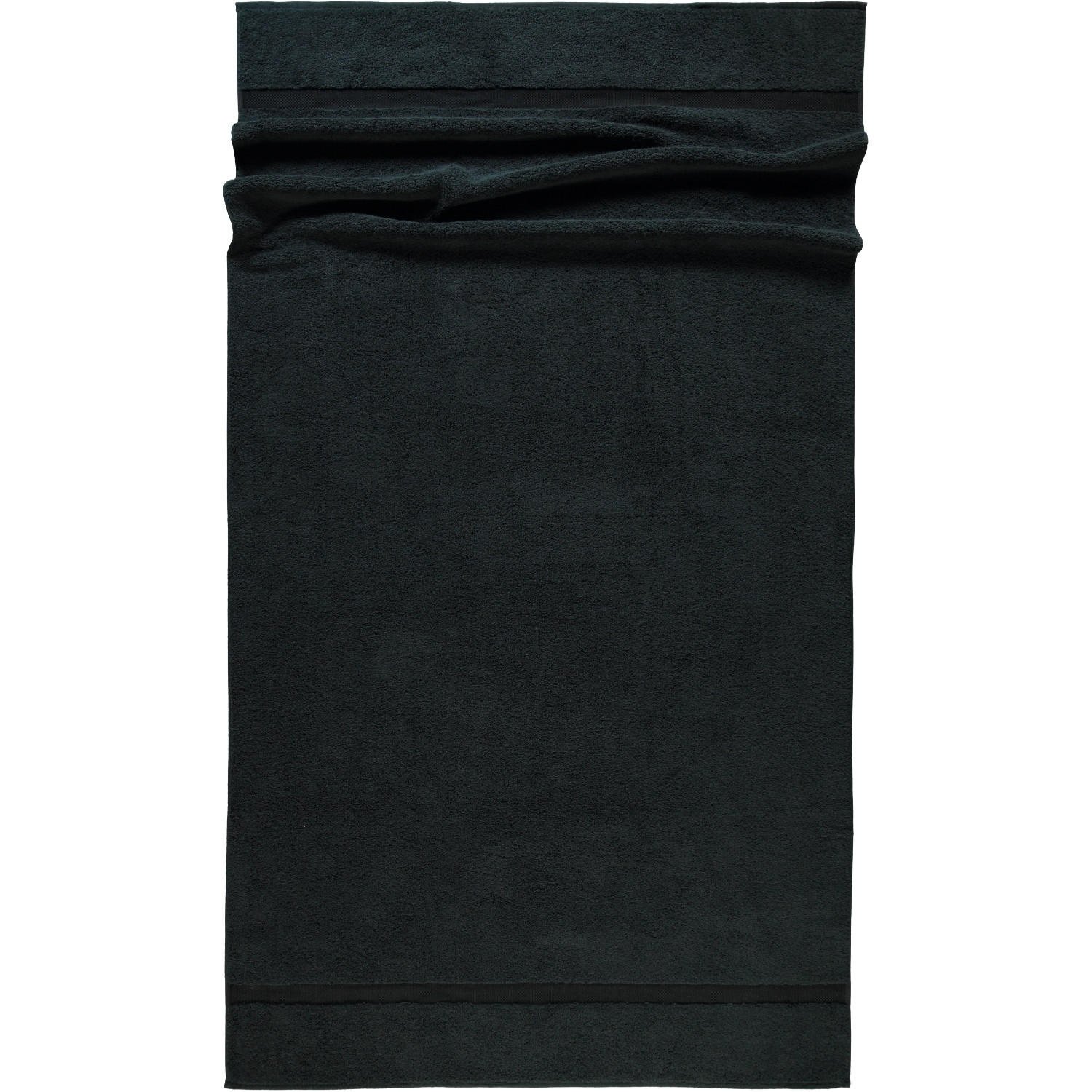 Rhomtuft Handtücher Schwarz 95x180 cm