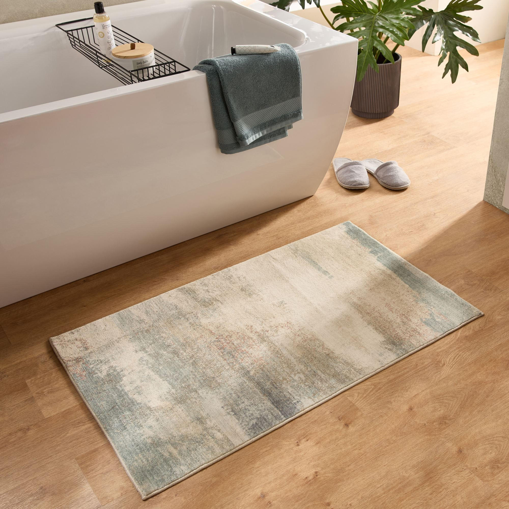 BADTEPPICH Ariella Beige 70x120 cm - Beige, Textil (70/120cm) - Gino Falcone